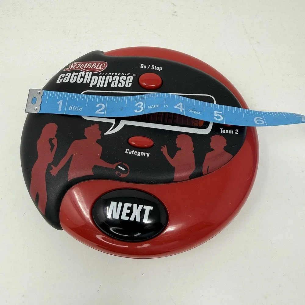 Scrabble Catch Phrase Electronic Handheld Travel Party Hasbro Red‎ Replacement
